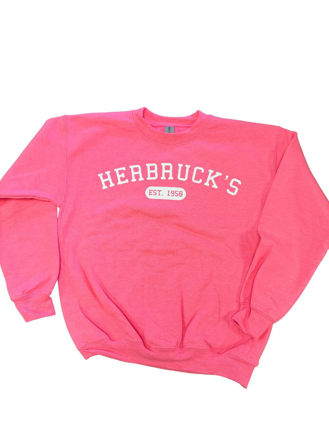 Pink Herbruck's Crewneck (Adult)
