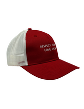Load image into Gallery viewer, Red Mesh Back Hat