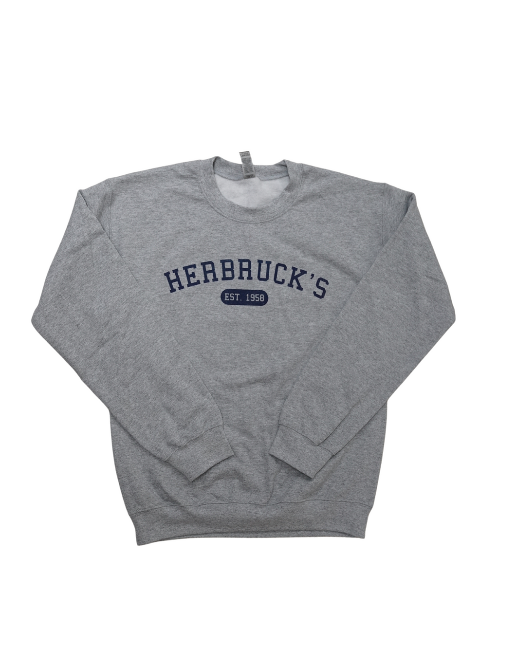 Grey Herbruck's Crewneck